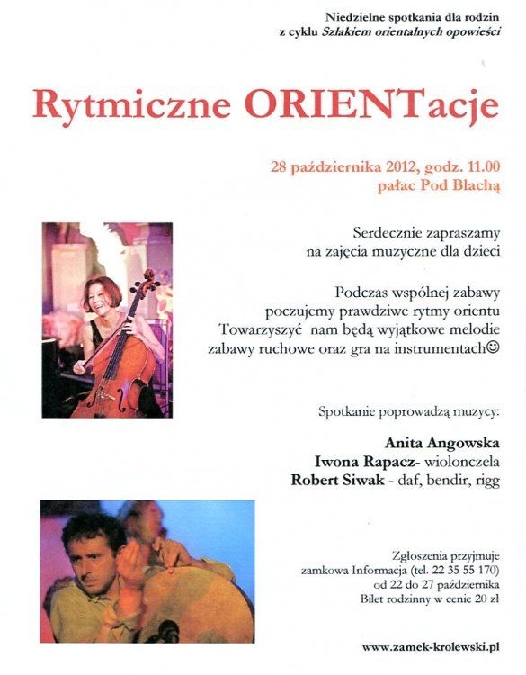 Szlakiem orientalnych opowieści – Niedzielne spotkania dla rodzin