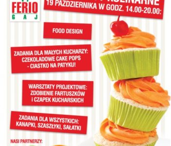 Warsztaty kulinarne dla małych i dużych w FERIO Gaj we Wrocławiu!