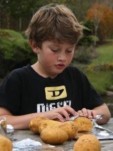 Zajęcia o ziemniakach w MoloKidsCafe