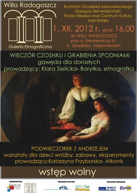 Andrzejki – wieczór czosnku i grabienia spodniami