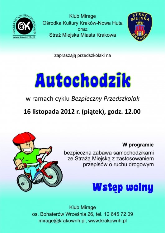 Autochodzik – przepisy ruchu drogowego