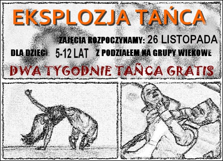 Eksplozja Tańca z Trzecią Strefą – bezpłatnie