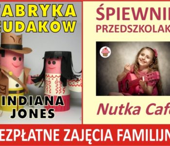 Fabryka Cudaków i Śpiewnik Przedszkolaka w Nutka Cafe