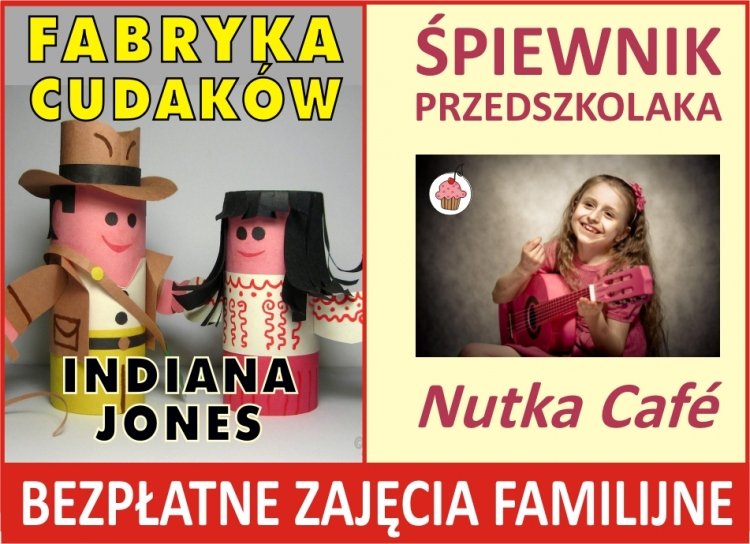 Fabryka Cudaków i Śpiewnik Przedszkolaka w Nutka Cafe