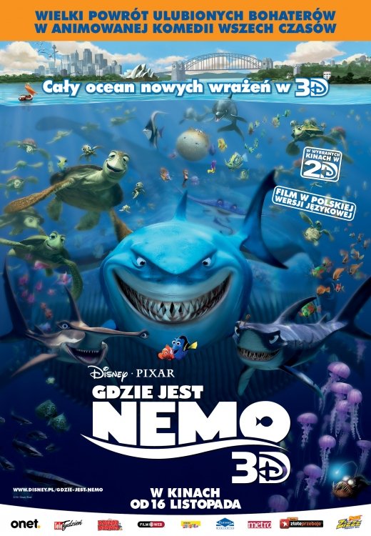 Gdzie jest Nemo? 3D w Multikinie