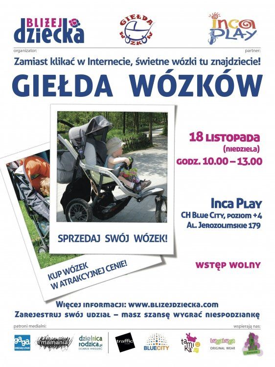 Giełda wózków dla dzieci