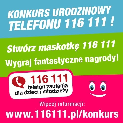 Konkurs urodzinowy
Telefonu Zaufani