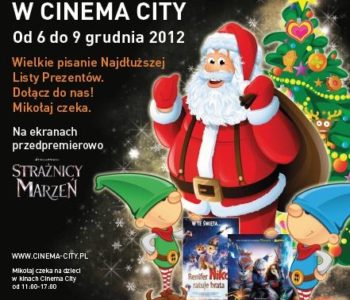 Magiczne Mikołajki w Cinema City!