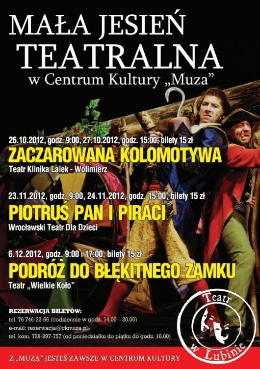 Mała Jesień Teatralna w CK Muza – Lublin