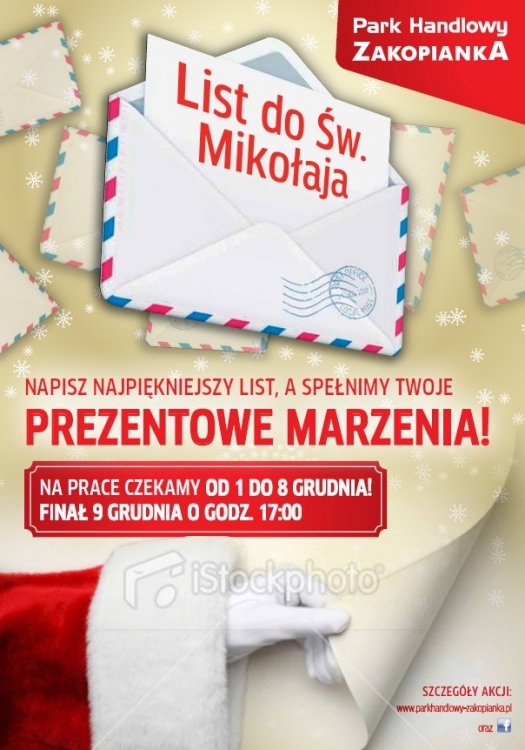 Mikołajki w Parku Handlowym Zakopianka