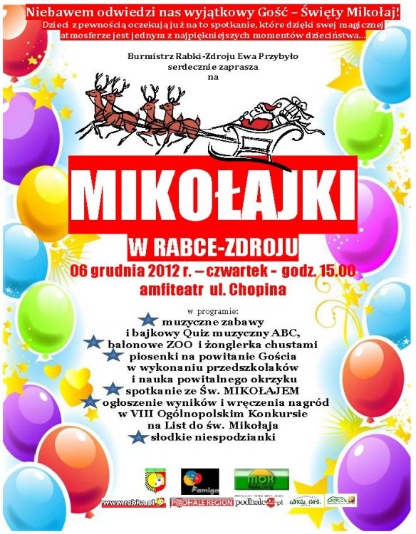 Mikołajki w Rabce-Zdroju