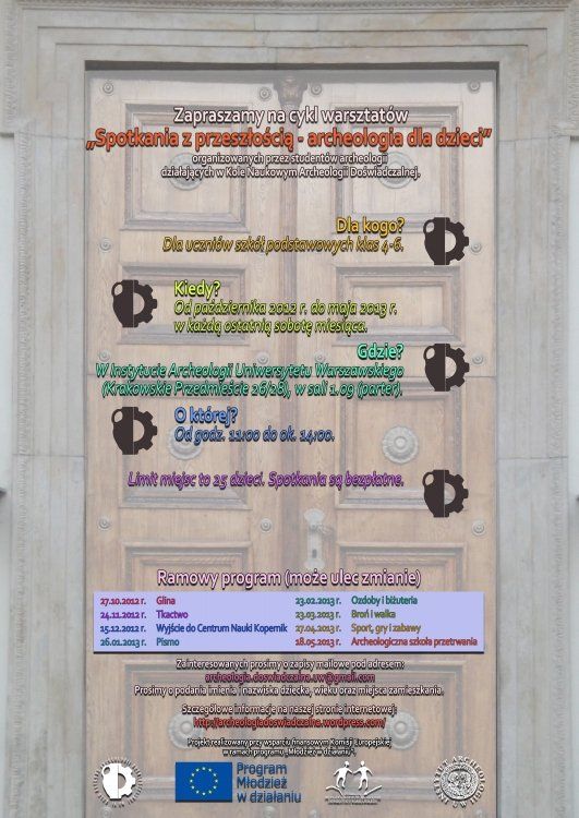 Spotkania z przeszłością – archeologia dla dzieci