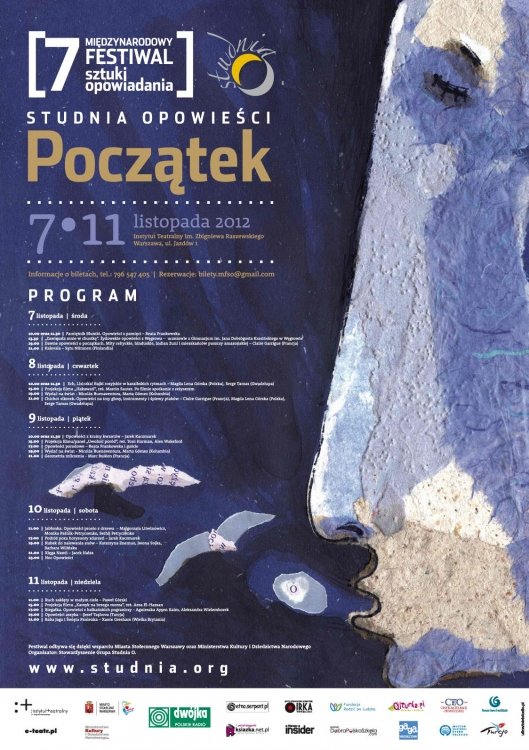 VII Międzynarodowy Festiwal Sztuki Opowiadania 2012 w Warszawie
