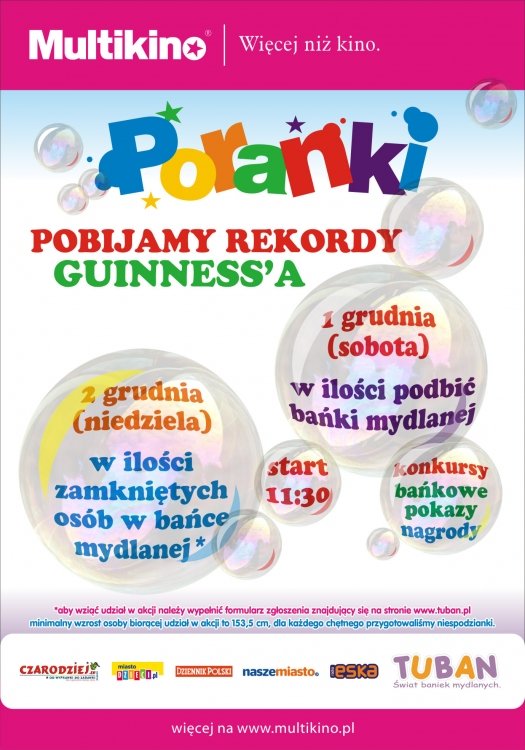 W Multikino Kraków pobijamy Rekord Guinnessa!