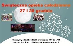 Świąteczna opieka 27-28.12