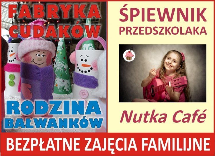 Fabryka Cudaków i Świąteczny Śpiewnik Przedszkolaka w Nutka Caf