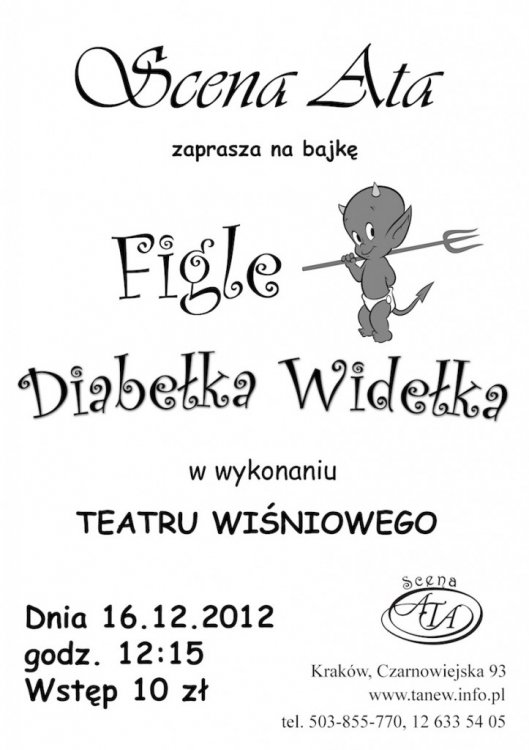 Figle Diabełka Widełka – Niedziela Bajkowa