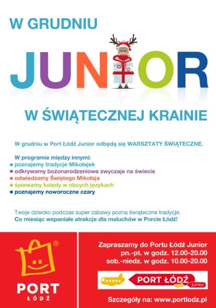 Junior w świątecznej krainie