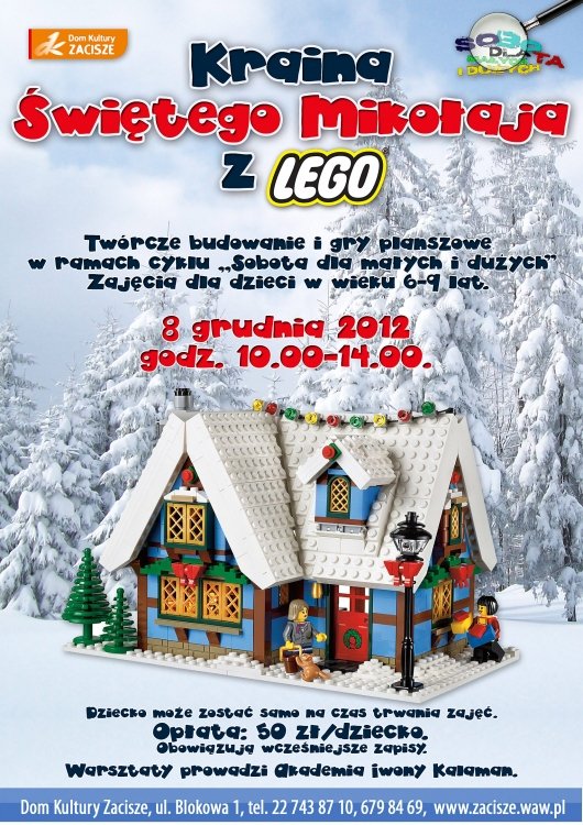 Kraina Świętego Mikołaja z LEGO