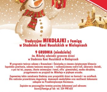 Mikołajki z Famigą w Stadninie w Nielepicach