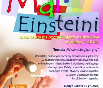 W świecie gliceryny – Mali Einsteini
