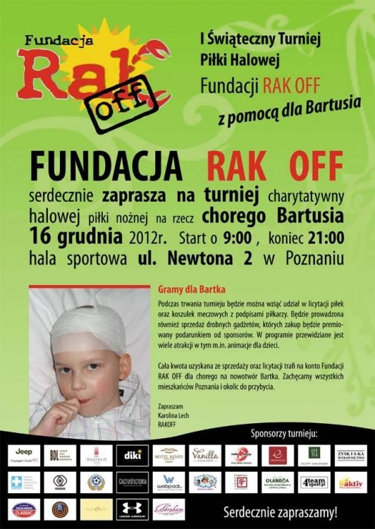 Wspieramy Fundację Rak Off