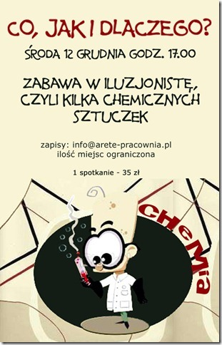 Zabawa w iluzjonistę – sztuczki chemiczne