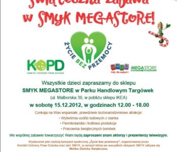 Świąteczna Zabawa dla Dzieci w Smyk Megastore