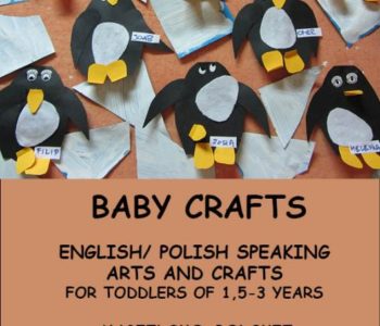Angielsko-polskie zajęcia plastyczne dla dzieci 1,5-3 lat  English/ Polish spea