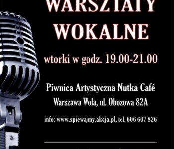 Cotygodniowe warsztaty wokalne