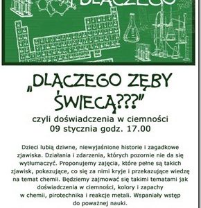 Dlaczego zęby świecą?