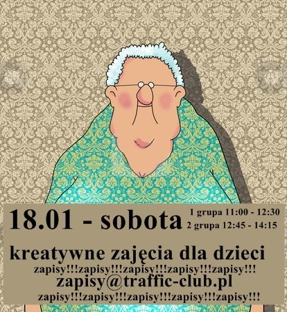 Kartki dla babci i dziadka w Traffic Club