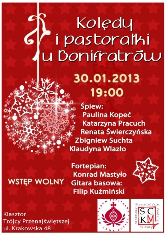 Kolędy i pastorałki u Bonifratrów