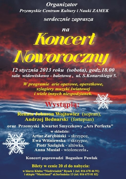 Koncert Noworoczny – Przemyśl