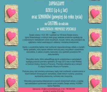 Spektakl i warsztaty dla Dzieci w Poznaniu