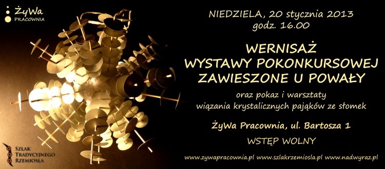 Wernisaż wystawy pokonkursowej ZAWIESZONE U POWAŁY