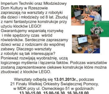 XXI Finał WOŚP w Młodzieżowym Domu Kultury w Rzeszowie