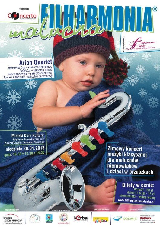 Zimowe Koncerty FILHARMONII malucha