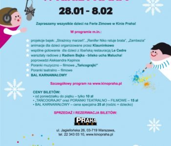 ferie zimowe w Kino Praha