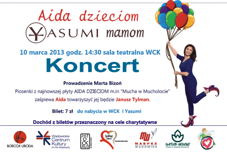 AIDA Dzieciom – YASUMI Mamom.  Wadowice