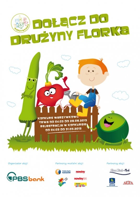 Dołącz do Drużyny Florka,  weź udział w konkursie, zdobądź cenne nagrody!