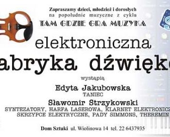 Elektroniczna fabryka dźwięku