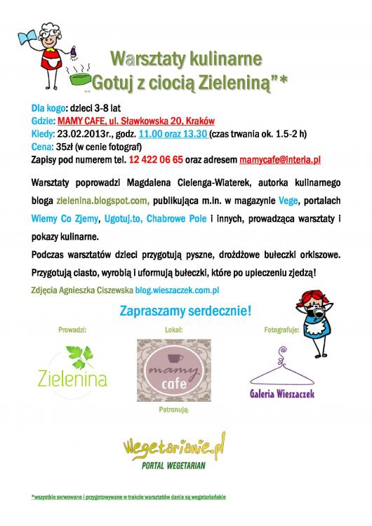 Gotuj z Ciocią Zieleniną