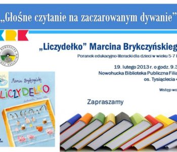 Głośne czytanie na zaczarowanym dywanie