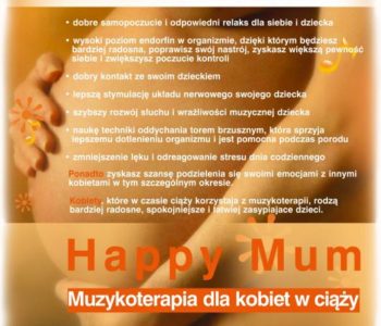 Happy Mum Muzykoterapia dla kobiet w ciąży