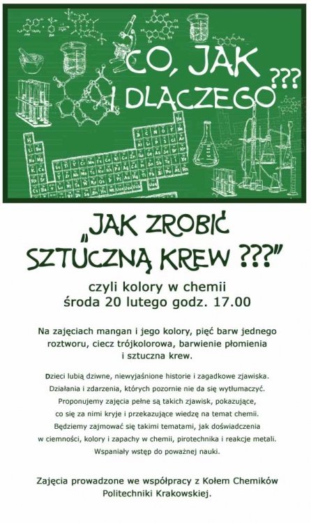 Jak zrobić sztuczną krew??? czyli kolory w chemii