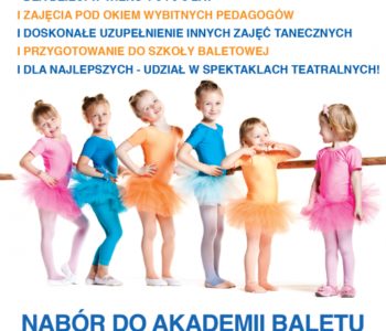 Nabór do Akademii Baletu Egurrola Dance Studio!