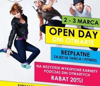 OPEN DAY – Bezpłatne zajęcia Tańca i Fitness