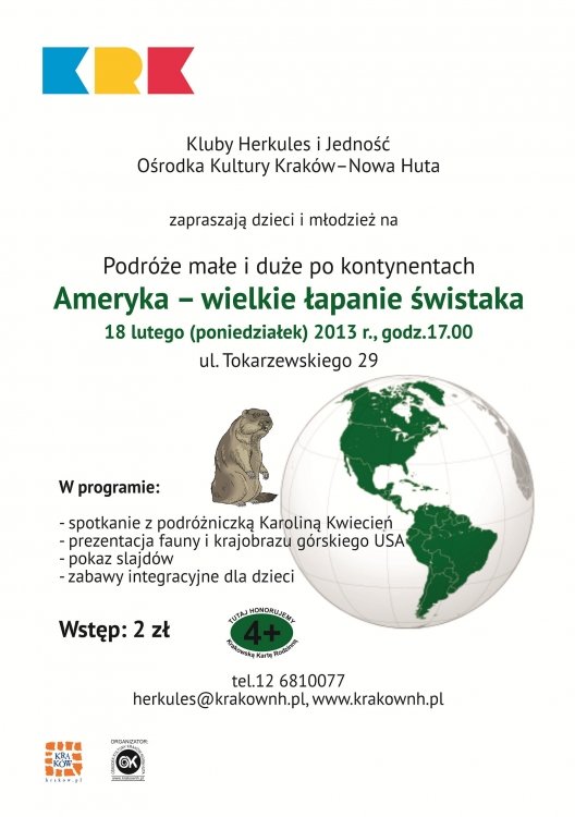 Podróże małe i duże – Ameryka