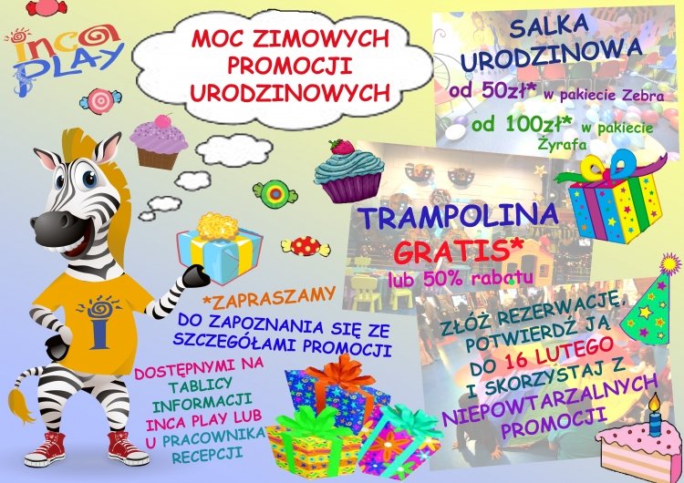 Promocje urodzinowe w Inca Play